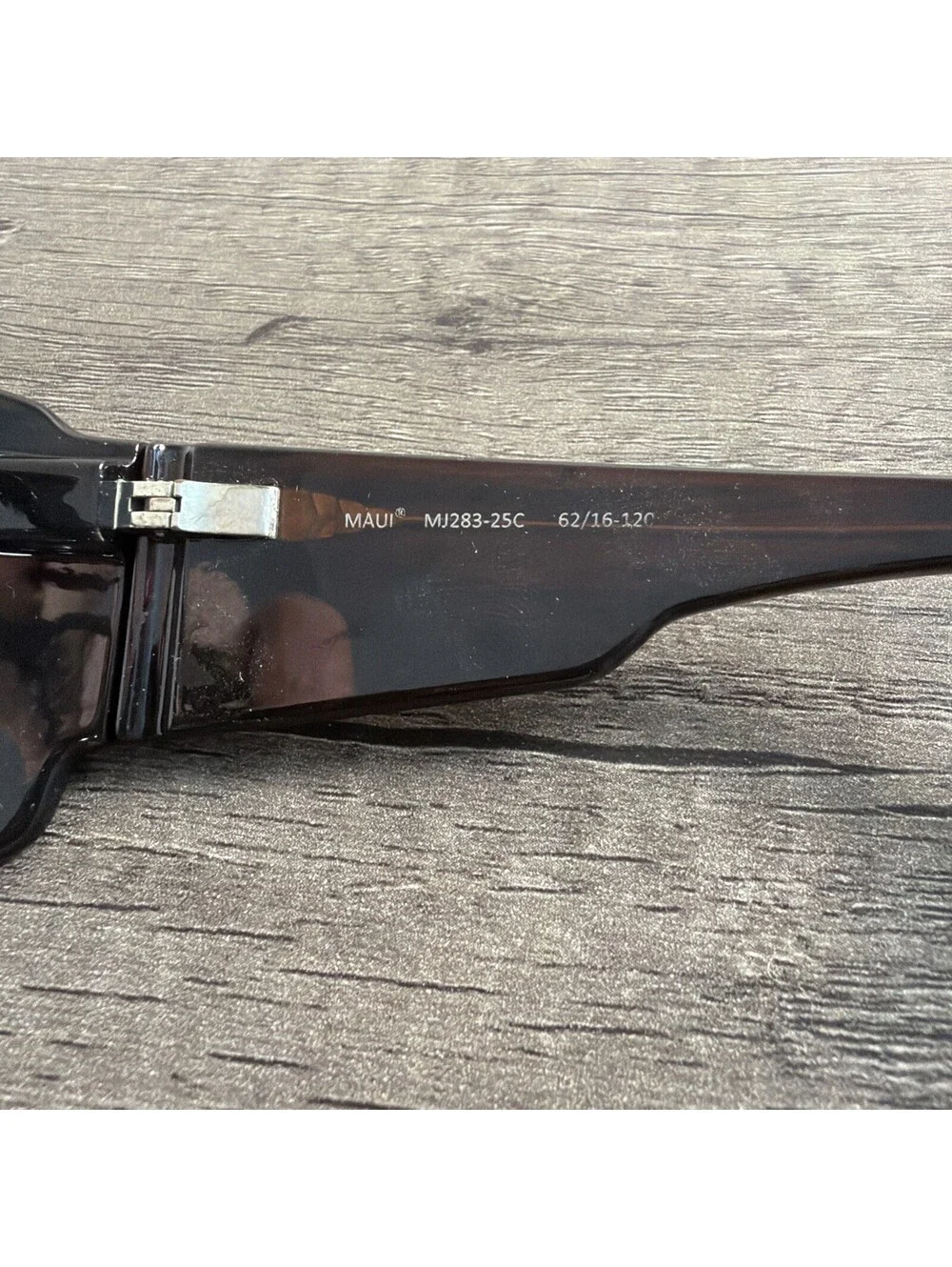 Maui Jim Five Caves MJ-283-25C Dark Brown Sport Sunglasses Italy FRAMES ONLY